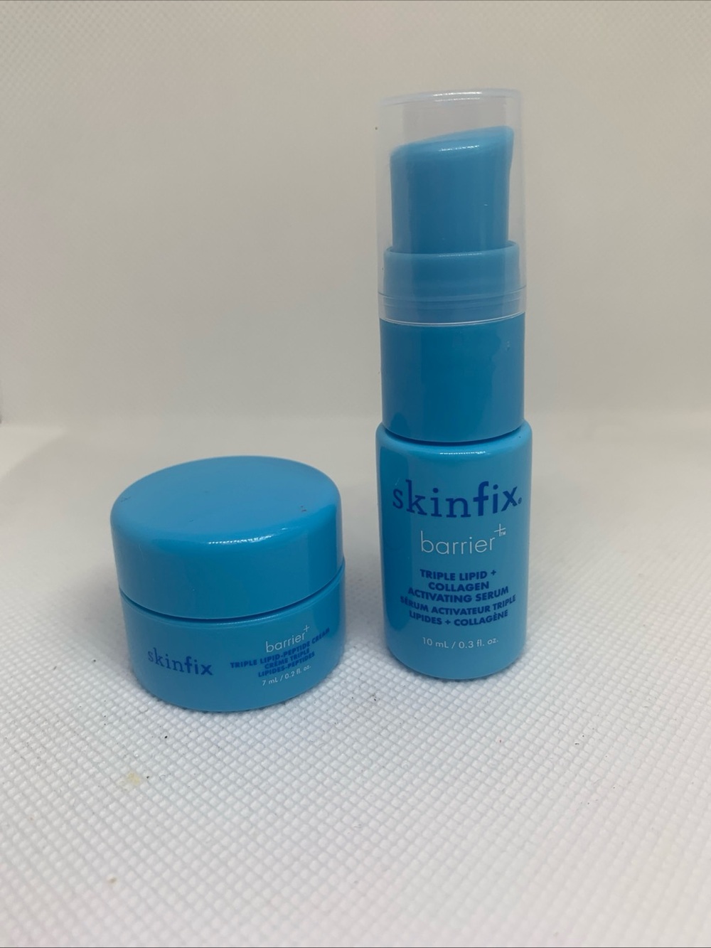 skinfix Barrier+ Bright serum and cream Set- travel Size
